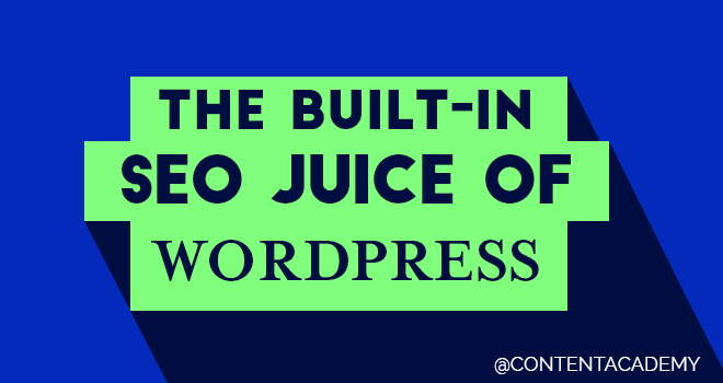 The SEO Juice of WordPress